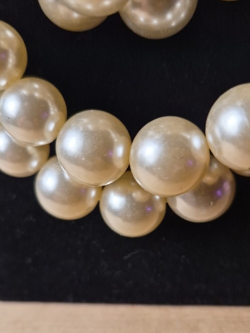 Classic Ivory Pearl Multi-Strand Necklace - Elegant Women’s Jewelry - Picture 2 of 5